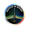 Rooted In Sound | Holographic Die-cut Stickers
