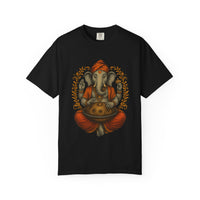 Ganesha Meditation T-Shirt — Indian Elephant Deity Graphic Tee